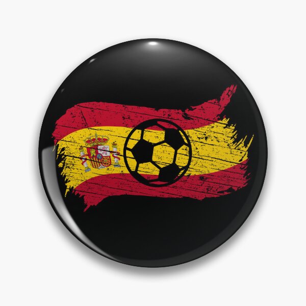 Item preview, Vintage Spanish National Flag & Soccer Ball Design Cool Gift For Spain Lovers Tourists Souvenir Cool National Spanish Football Fans Gift designed and sold by FunnySunny T-Shirts.