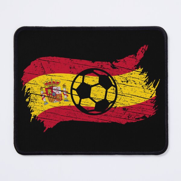 Item preview, Vintage Spanish National Flag & Soccer Ball Design Cool Gift For Spain Lovers Tourists Souvenir Cool National Spanish Football Fans Gift designed and sold by FunnySunny T-Shirts.
