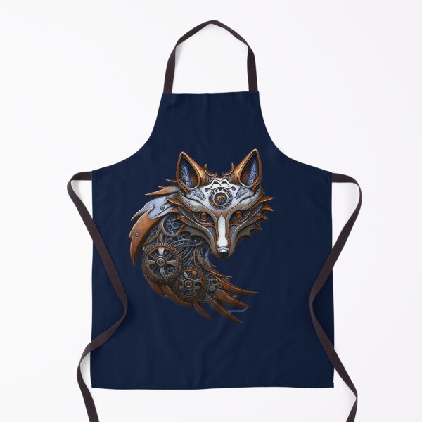 Item preview, Mechanical Fox Logo designed and sold by DreamsGD.