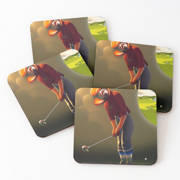 Item preview, Funny golf apparel. Vintage Astronaut playing golf designed and sold by Neo-Expression.