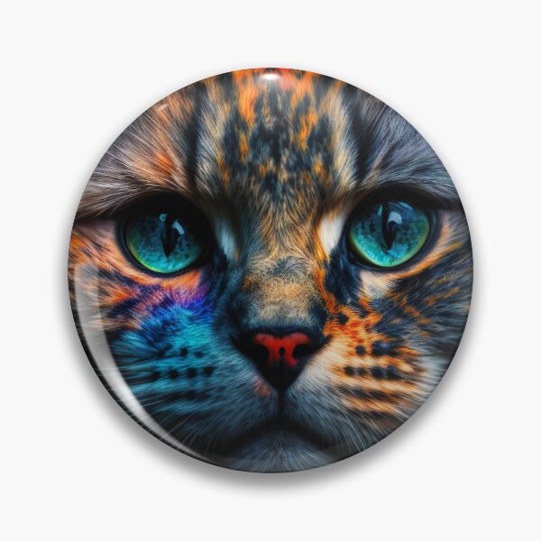 Item preview, Serious Cat portrait  designed and sold by KoolArtDistrict.