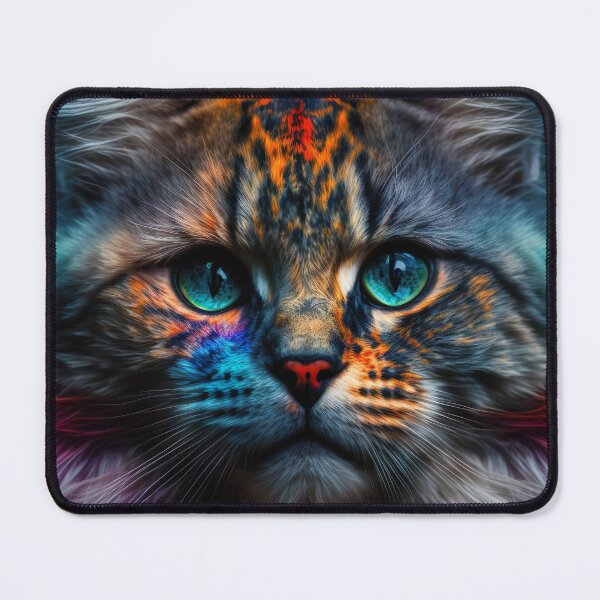 Item preview, Serious Cat portrait  designed and sold by KoolArtDistrict.