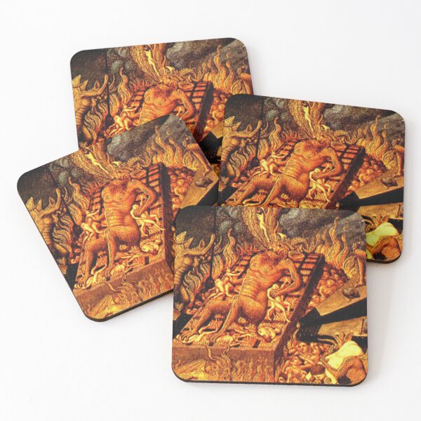 Item preview, Demons in Hell vintage art designed and sold by Vintage Designs +.