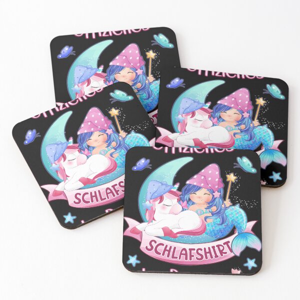 Item preview, My official sleep shirt unicorn mermaid designed and sold by Shirt-Designs.