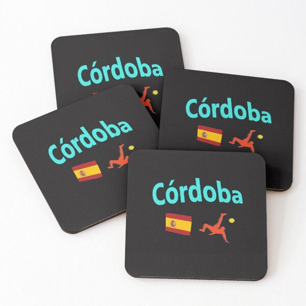 Item preview, Córdoba, Spain Soccer abstract design  designed and sold by lobodelnoir.