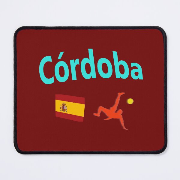 Item preview, Córdoba, Spain Soccer abstract design  designed and sold by lobodelnoir.