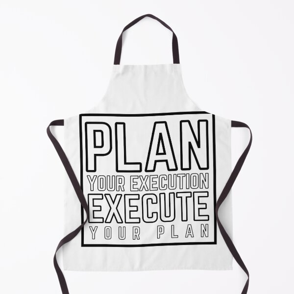Item preview, Plan Your Execution Execute Your Plan modified white distressed 2 designed and sold by KingsManKind.