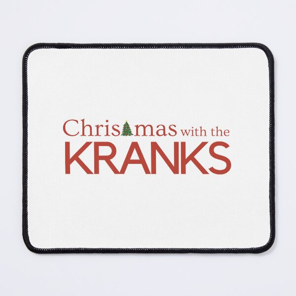 Artikelvorschau, Weihnachten mit den Kranks Lustiger Humor Weihnachtskomödie Film Typografie Text Weihnachtsbaum entworfen und verkauft von ArtistryPrint.
