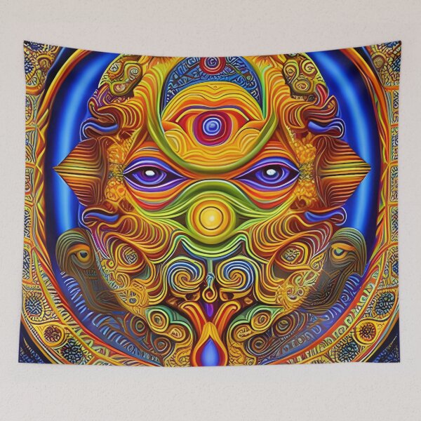 Item preview, Dosed in the Machine (16) - Trippy Psychedelic Sci Fi designed and sold by TheThirdEye.
