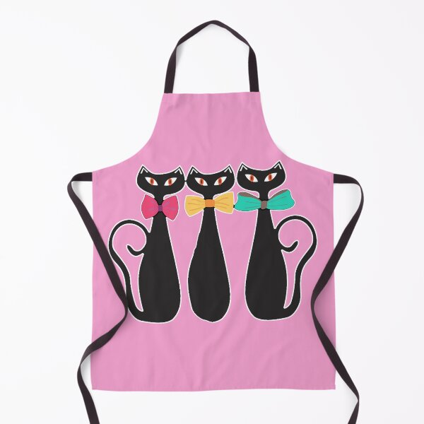 Item preview, Mid Century Modern Atomic Cats 3 Parisian Kitties Retro, MCM designed and sold by funnytshirtemp.