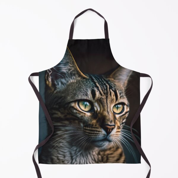 Item preview, Serious Cat portrait  designed and sold by KoolArtDistrict.