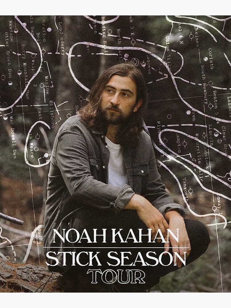 "Noah Kahan Stick Season Tour 2023" Poster For Sale By Sunshinemalone ...