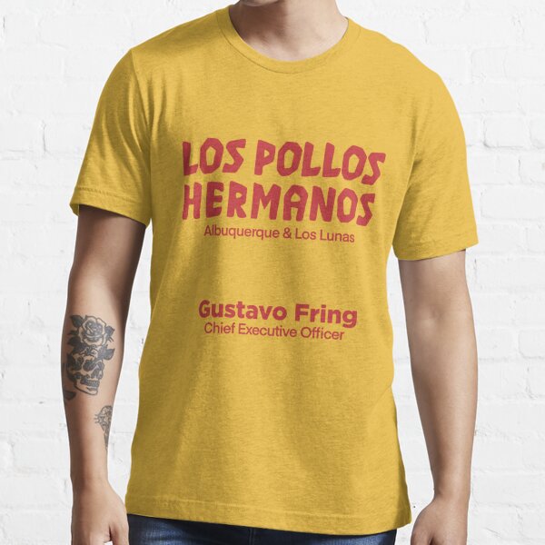  Breaking Bad T Shirt Los Pollos Hermanos new Official Mens  Yellow : Clothing, Shoes & Jewelry