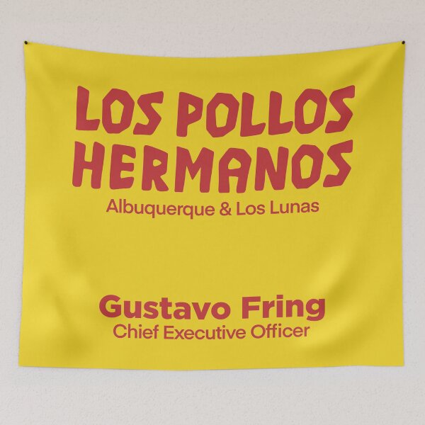 Item preview, Los Pollos Hermanos Gustavo Fring Card designed and sold by Emptyst store.