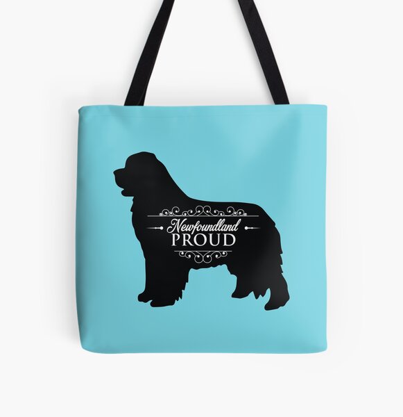 Proud Newfoundland Owner! All Over Print Tote Bag