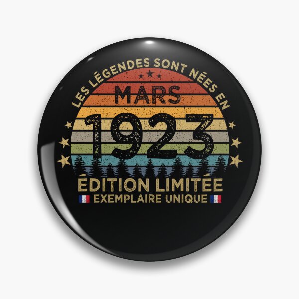 Item preview, Anniversaire 100 Ans Les Legendes Sont Nees en Mars 1923 designed and sold by cssdru.