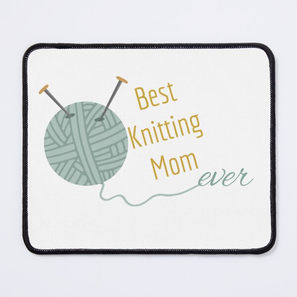 Item preview, Best Knitting Mom Ever designed and sold by Mizems.