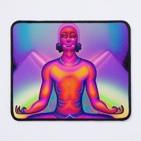 Item preview, Trippy meditation starseed alien humanoid designed and sold by Neo-Expression.