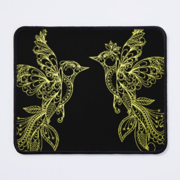 Item preview, Love Everybirdy Golder Birds Pattern designed and sold by Trendy-Now.