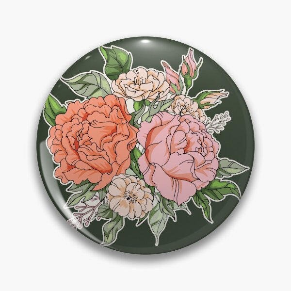 Item preview, cute bouquet of flower watercolor pattern designed and sold by ksn-anahaa.