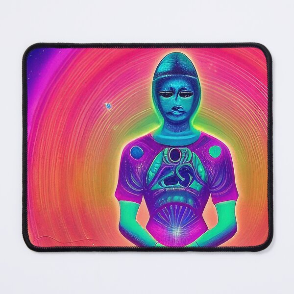 Item preview, Trippy meditation starseed alien humanoid designed and sold by Neo-Expression.