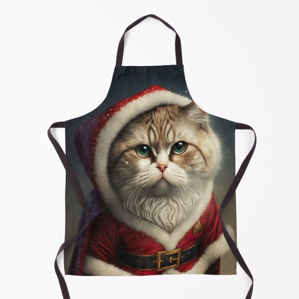 Item preview, Cute Cat portrait Christmas vibes  designed and sold by KoolArtDistrict.