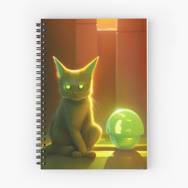 Item preview, Funny alien art. Extraterrestrial cat designed and sold by Neo-Expression.