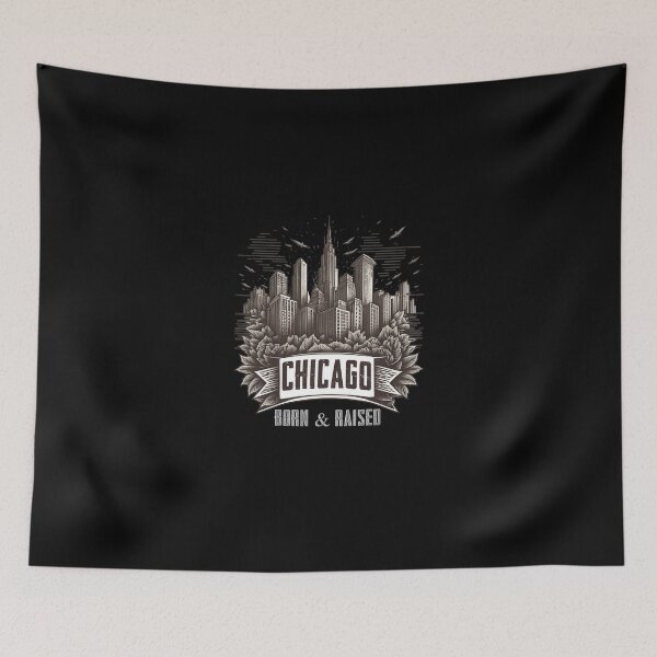 Item preview, CHICAGO BORN AND RAISED designed and sold by rodmendonca.