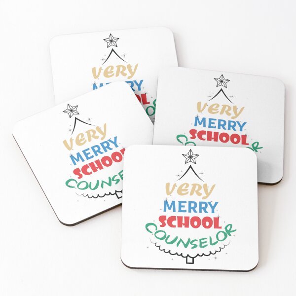 Item preview, Very Merry School Counselor designed and sold by thailerd.
