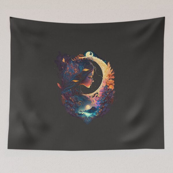 Item preview, Goddess of Eternal Night designed and sold by XPoz.