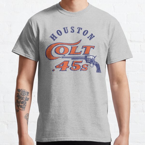 Houston Colt 45s Vintage Logo T Shirt, Pre-Houston Astros Baseball