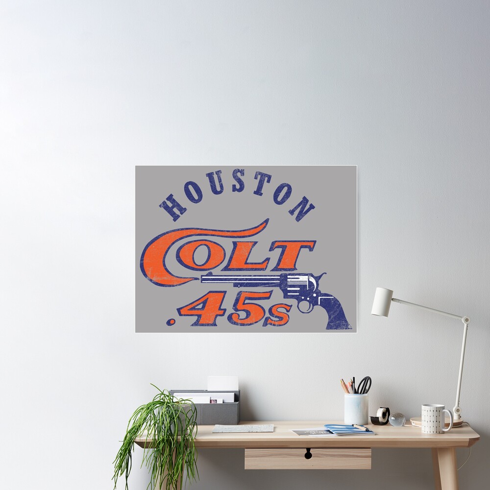 Houston Colt 45 Vintage Logo | Poster