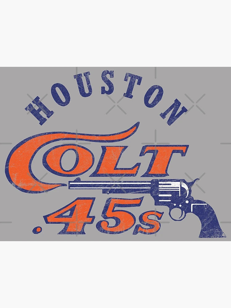 Houston Astros Colt 45 Retro Logo Wall Clocks