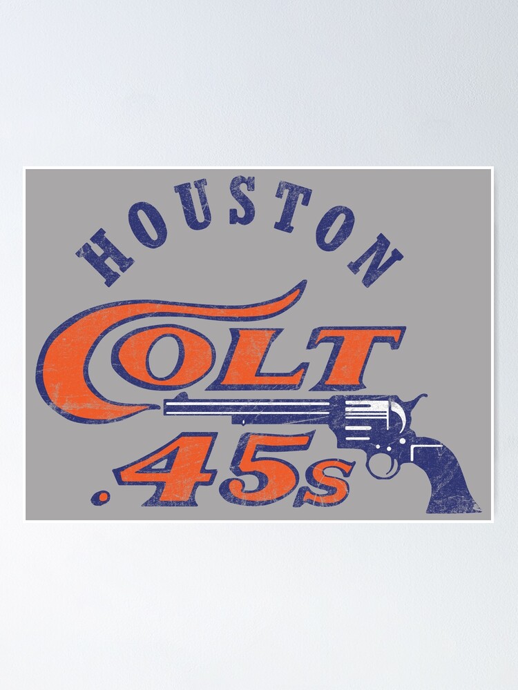 Houston Colt 45 Vintage Logo | Poster