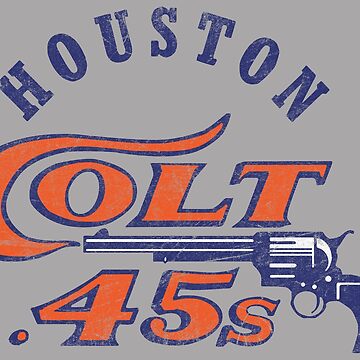 GUN Houston COLT 45s gray 2XL t shirt