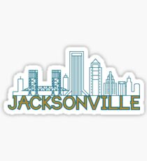 Jacksonville Florida Downtown Sticker
