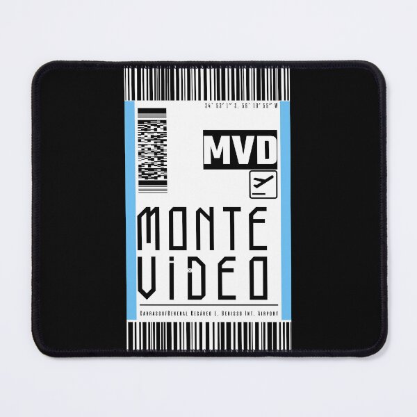 Item preview, MONTEVIDEO Uruguay Boarding pass luggage stickers designed and sold by LeddsoDello.