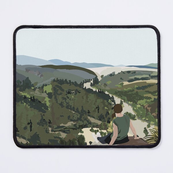 Item preview, Wanderlust Mountains & Valleys - Shepherd's Lookout en Canberra - verde designed and sold by perfektdesign.
