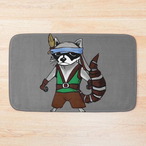 Item preview, warrior raccoon designed and sold by Design Universe.