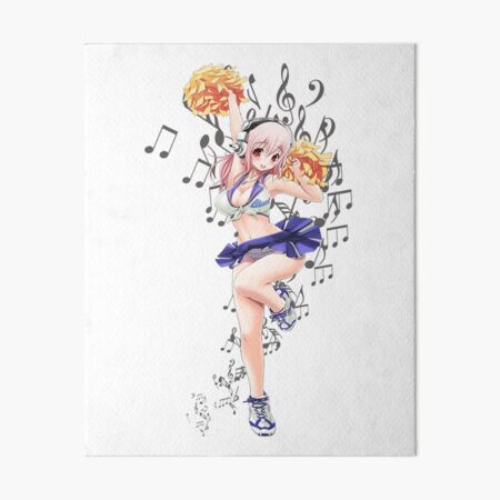 Cute Cheerleaders - Kanojo Okarishimasu Anime Art Board Print for