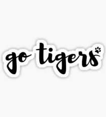 go tigers Sticker