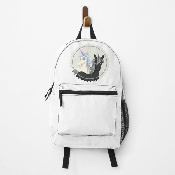 Item preview, Black and White Unicorn and Colorful Unicorn.  designed and sold by trendingatees.
