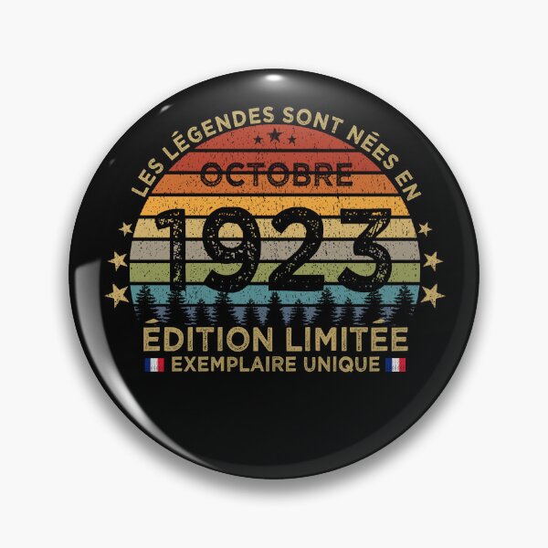 Item preview, Anniversaire 100 Ans Les Legendes Sont Nees en Octobre 1923 designed and sold by cssdru.
