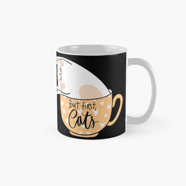 Item preview, But First Cats designed and sold by ZubiyaArt.