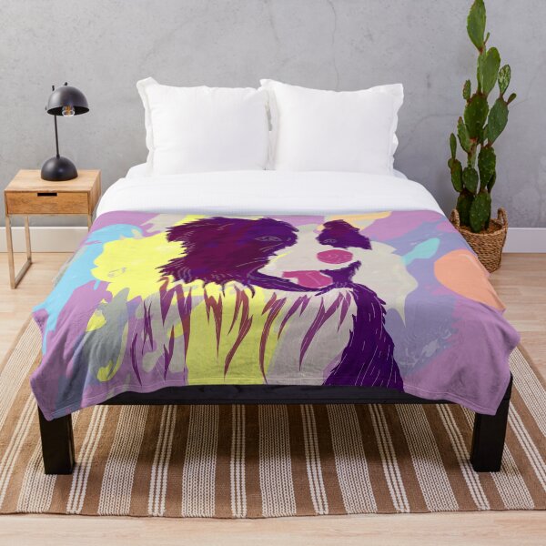 Aperçu de l'œuvre Chien coloré avec style Pop Art, décoration d'art de chien cool-conception d'illustration créée et vendue par ArtisticoStyle.