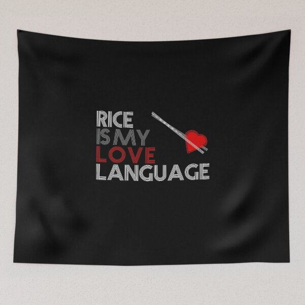 Item preview, Rice is my love language. Rice is my love language designed and sold by IlustradoArts.