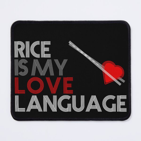 Item preview, Rice is my love language. Rice is my love language designed and sold by IlustradoArts.