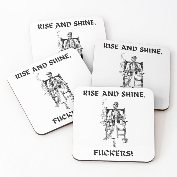 Item preview, Rise and shine, Fuckers designed and sold by Avalinn.