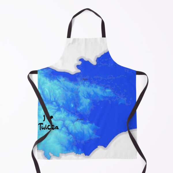 Item preview, Tulcea County Map, România 2 designed and sold by maptheclouds.