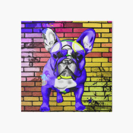 brick frenchie, brick dog, french bulldog made of colorful bricks, brick  french bulldog, building blocks Poster for Sale by livelovewoof